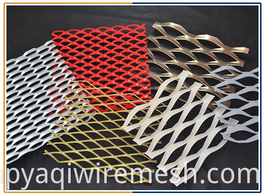 Galvanized Steel Iron Expanded Metal Mesh iron bbq grill expanded metal mesh For Protection and Decoration